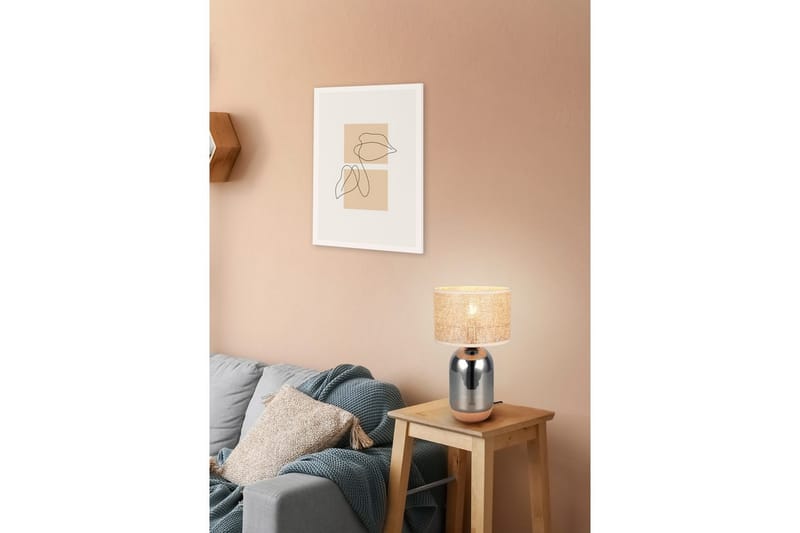 Bordlampe TRIO Tara 43 cm - 43 cm - Belysning - Innendørsbelysning & Lamper - Soveromslampe - Sengelamper - Nattbordslampe stående