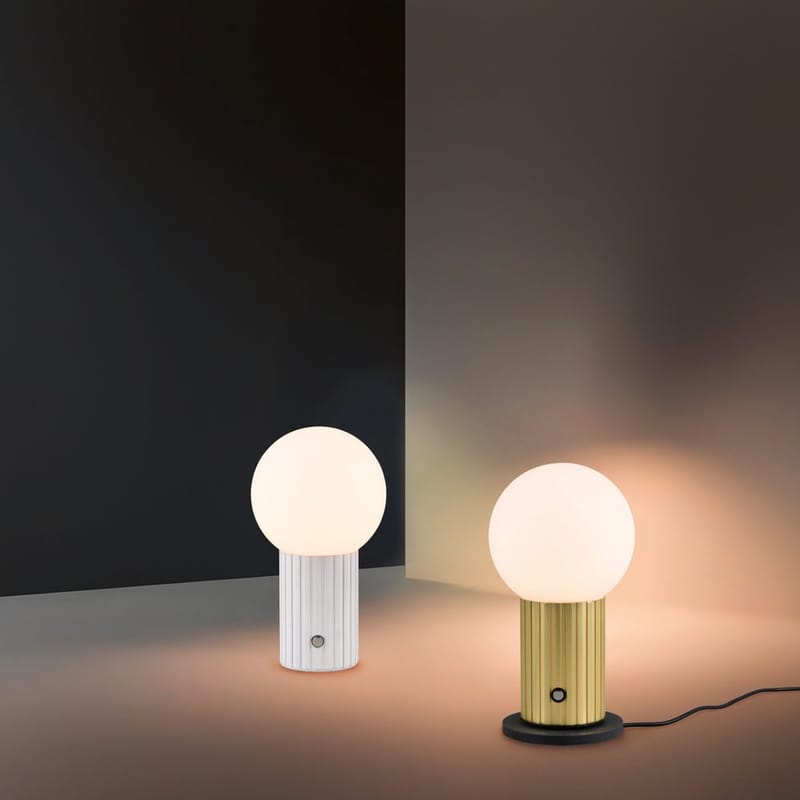 Bordlampe TRIO Tauris - Matt messing - Belysning - Innendørsbelysning & Lamper - Soveromslampe - Sengelamper - Nattbordslampe stående