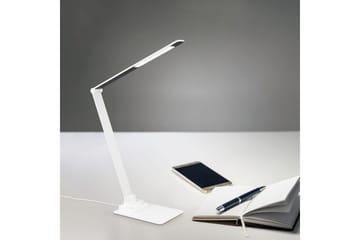 Bordlampe TRIO Travis Matt hvit - Matt hvit - Belysning - Innendørsbelysning & Lamper - Soveromslampe - Sengelamper - Nattbordslampe stående