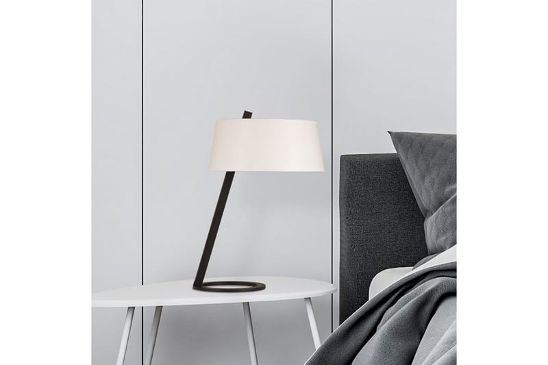 Bordlampe Ulira Hvit / Svart - Hvit / Svart - Belysning - Innendørsbelysning & Lamper - Soveromslampe - Sengelamper - Nattbordslampe stående