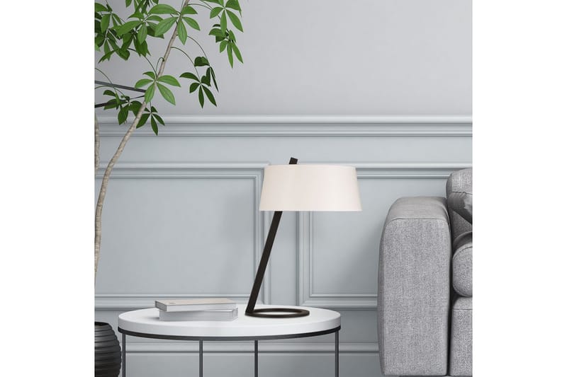 Bordlampe Ulira Hvit / Svart - Hvit / Svart - Belysning - Innendørsbelysning & Lamper - Soveromslampe - Sengelamper - Nattbordslampe stående