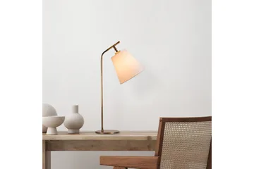 Bordlampe Ulira Hvit / Vintage - Hvit / Vintage - Belysning - Innendørsbelysning & Lamper - Soveromslampe - Sengelamper - Nattbordslampe stående