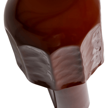 Bordlampe Virel 39 cm - Brun/Rød - Belysning - Innendørsbelysning & Lamper - Soveromslampe - Sengelamper - Nattbordslampe stående