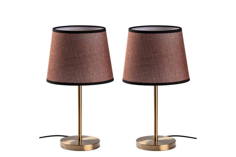 Bordlampesett (2 deler) Jaspal Antikk, Antikk