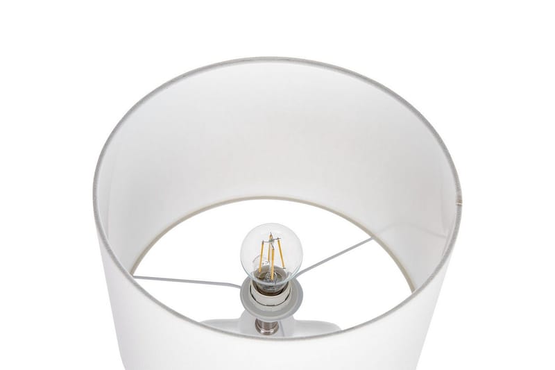 Bralad Bordlampe 46 cm E27 - Hvit - Belysning - Innendørsbelysning & Lamper - Soveromslampe - Sengelamper - Nattbordslampe stående