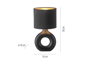 Carara Just Light Bordlampe - Belysning - Innendørsbelysning & Lamper - Soveromslampe - Sengelamper - Nattbordslampe stående