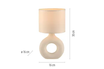 Carara Just Light Bordlampe - Belysning - Innendørsbelysning & Lamper - Soveromslampe - Sengelamper - Nattbordslampe stående