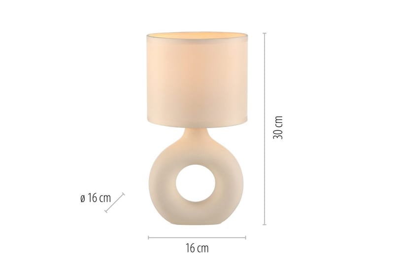 Carara Just Light Bordlampe - Belysning - Innendørsbelysning & Lamper - Soveromslampe - Sengelamper - Nattbordslampe stående