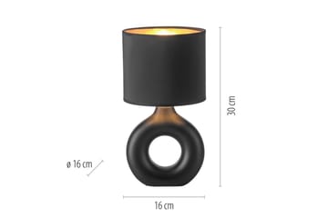 Carara Just Light Bordlampe - Belysning - Innendørsbelysning & Lamper - Soveromslampe - Sengelamper - Nattbordslampe stående