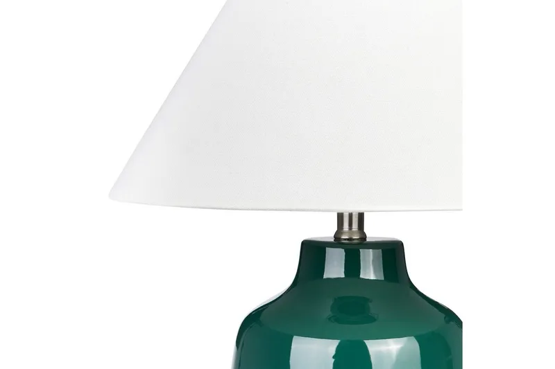 Columbrete Bordlampe 57 cm E27 - Mørkegrønn/Hvit - Belysning - Innendørsbelysning & Lamper - Soveromslampe - Sengelamper - Nattbordslampe stående
