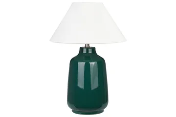 Columbrete Bordlampe 57 cm E27 - Mørkegrønn/Hvit - Belysning - Innendørsbelysning & Lamper - Soveromslampe - Sengelamper - Nattbordslampe stående
