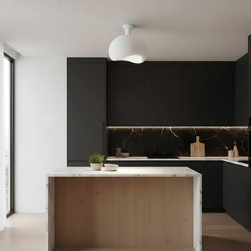 Corlinor bordlampe 34 cm - Hvit - Belysning - Innendørsbelysning & Lamper - Soveromslampe - Sengelamper - Nattbordslampe stående