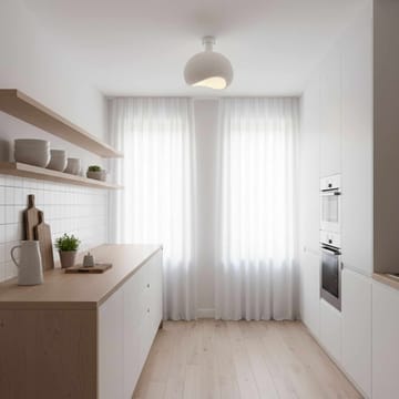 Corlinor bordlampe 34 cm - Hvit - Belysning - Innendørsbelysning & Lamper - Soveromslampe - Sengelamper - Nattbordslampe stående