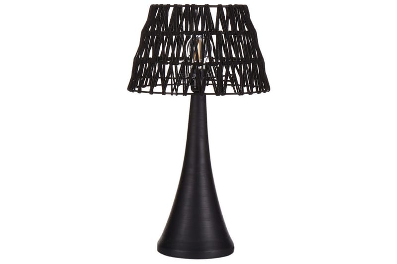 Dalino Bordlampe 47 cm E27, Svart