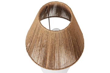 Diametro Bordlampe 51 cm E27 - Hvit/Natur - Belysning - Innendørsbelysning & Lamper - Soveromslampe - Sengelamper - Nattbordslampe stående