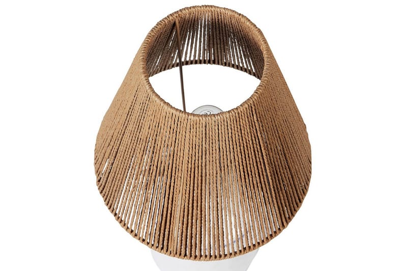 Diametro Bordlampe 51 cm E27 - Hvit/Natur - Belysning - Innendørsbelysning & Lamper - Soveromslampe - Sengelamper - Nattbordslampe stående