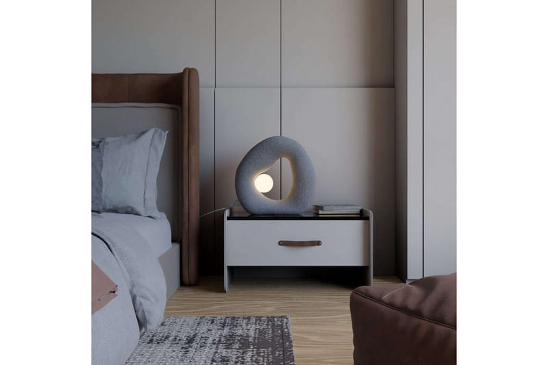 Echo Bordlampe Svart - Svart - Belysning - Innendørsbelysning & Lamper - Soveromslampe - Sengelamper - Nattbordslampe stående