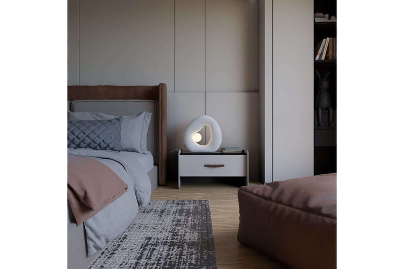 Echo Bordlampe Svart - Svart - Belysning - Innendørsbelysning & Lamper - Soveromslampe - Sengelamper - Nattbordslampe stående