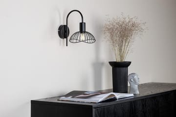 Elsa Vegglampe Dimbar LED Stor - Sort - Belysning - Innendørsbelysning & Lamper - Soveromslampe - Sengelamper - Sengelampe vegg