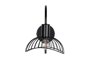 Elsa Vegglampe Dimbar LED Stor - Sort - Belysning - Innendørsbelysning & Lamper - Soveromslampe - Sengelamper - Sengelampe vegg