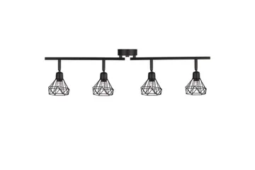 Ermana Vegglampe G9 - Svart - Belysning - Innendørsbelysning & Lamper - Soveromslampe - Sengelamper - Sengelampe vegg