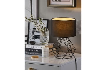 Eurydice Bordlampe 35 cm E27 - Svart - Belysning - Innendørsbelysning & Lamper - Soveromslampe - Sengelamper - Nattbordslampe stående