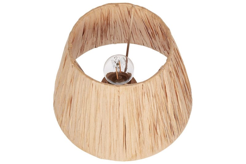 Favignito Bordlampe 2 stk 31 cm E27 - Hvit/Natur - Belysning - Innendørsbelysning & Lamper - Soveromslampe - Sengelamper - Nattbordslampe stående