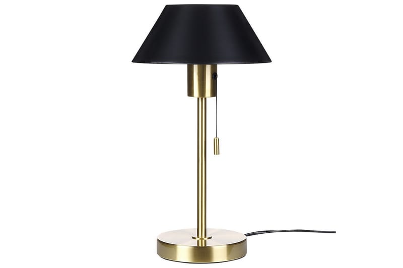Filfla Bordlampe 37 cm E27 - Messing/Svart - Belysning - Innendørsbelysning & Lamper - Soveromslampe - Sengelamper - Nattbordslampe stående