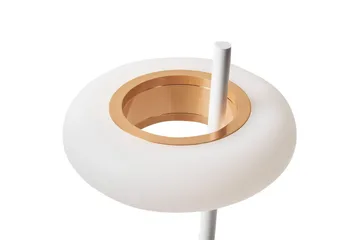 Gabbiani LED Bordlampe 36 cm - Hvit - Belysning - Innendørsbelysning & Lamper - Soveromslampe - Sengelamper - Nattbordslampe stående