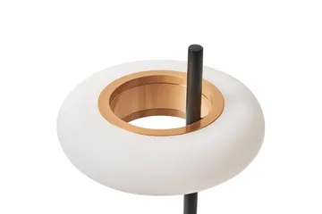 Gabbiani LED Bordlampe 36 cm - Svart/Hvit - Belysning - Innendørsbelysning & Lamper - Soveromslampe - Sengelamper - Nattbordslampe stående