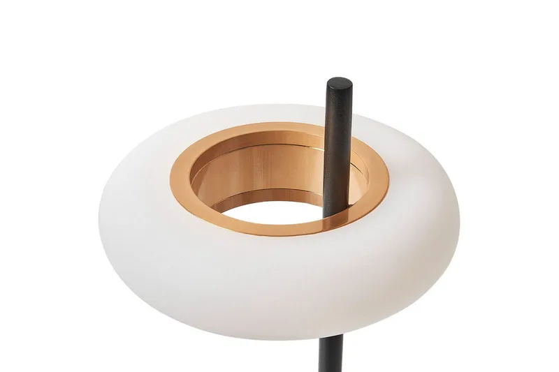 Gabbiani LED Bordlampe 36 cm - Svart/Hvit - Belysning - Innendørsbelysning & Lamper - Soveromslampe - Sengelamper - Nattbordslampe stående