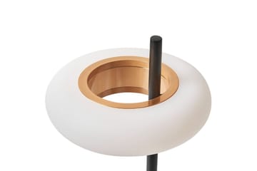 Gabbiani LED Bordlampe 36 cm - Svart/Hvit - Belysning - Innendørsbelysning & Lamper - Soveromslampe - Sengelamper - Nattbordslampe stående