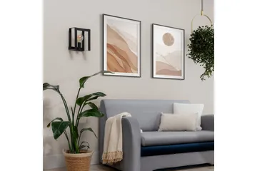 Giorri Vegglampe med Arm - Svart - Belysning - Innendørsbelysning & Lamper - Soveromslampe - Sengelamper - Sengelampe vegg