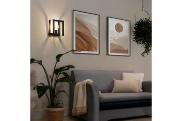 Giorri Vegglampe med Arm - Svart - Belysning - Innendørsbelysning & Lamper - Soveromslampe - Sengelamper - Sengelampe vegg