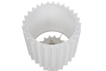 Gozocap Bordlampe 40 cm E27 - Hvit - Belysning - Innendørsbelysning & Lamper - Soveromslampe - Sengelamper - Nattbordslampe stående