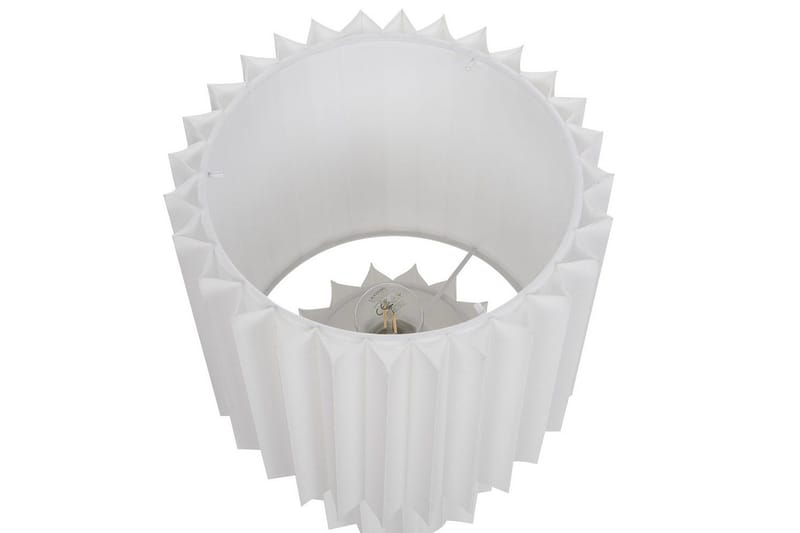 Gozocap Bordlampe 40 cm E27 - Hvit - Belysning - Innendørsbelysning & Lamper - Soveromslampe - Sengelamper - Nattbordslampe stående