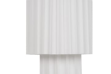 Gozocap Bordlampe 40 cm E27 - Hvit - Belysning - Innendørsbelysning & Lamper - Soveromslampe - Sengelamper - Nattbordslampe stående