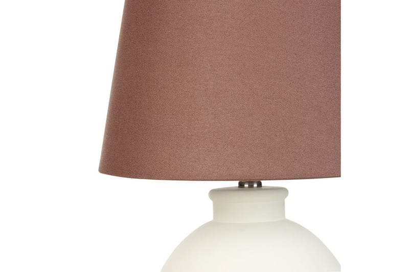 Gyaros Bordlampe 55 cm E27 - Off white/Brun - Belysning - Innendørsbelysning & Lamper - Soveromslampe - Sengelamper - Nattbordslampe stående