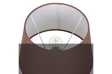 Gyaros Bordlampe 55 cm E27 - Off white/Brun - Belysning - Innendørsbelysning & Lamper - Soveromslampe - Sengelamper - Nattbordslampe stående