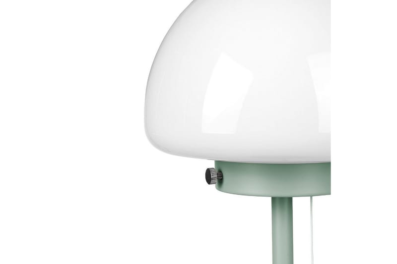 Icaria Bordlampe 39 cm E27 - Grønn/Hvit - Belysning - Innendørsbelysning & Lamper - Soveromslampe - Sengelamper - Nattbordslampe stående
