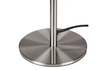 Icaria Bordlampe 39 cm E27 - Sølv/Hvit - Belysning - Innendørsbelysning & Lamper - Soveromslampe - Sengelamper - Nattbordslampe stående