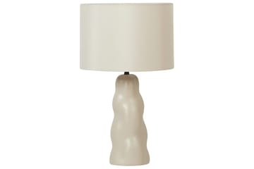 Incantata Bordlampe 51 cm E27 - Beige - Belysning - Innendørsbelysning & Lamper - Soveromslampe - Sengelamper - Nattbordslampe stående