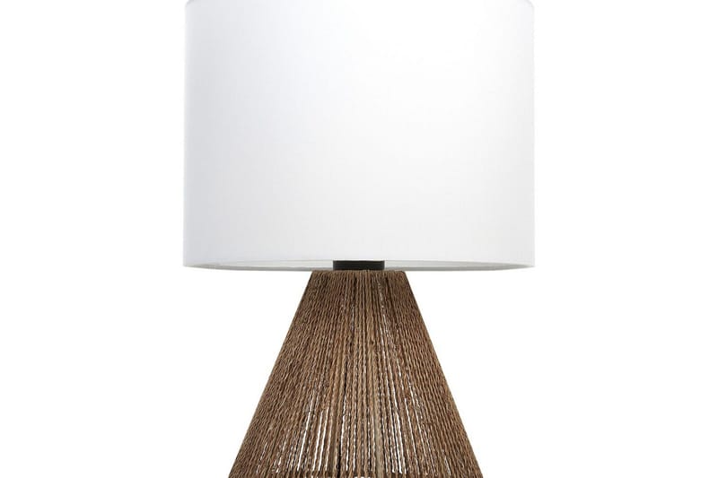 Kafelaina Bordlampe 52 cm E27 - Natur/Hvit - Belysning - Innendørsbelysning & Lamper - Soveromslampe - Sengelamper - Nattbordslampe stående