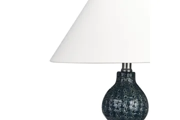 Kastellorizo Bordlampe 60 cm E27 - Mørkeblå/Hvit - Belysning - Innendørsbelysning & Lamper - Soveromslampe - Sengelamper - Nattbordslampe stående