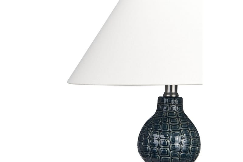 Kastellorizo Bordlampe 60 cm E27 - Mørkeblå/Hvit - Belysning - Innendørsbelysning & Lamper - Soveromslampe - Sengelamper - Nattbordslampe stående