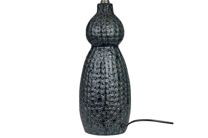 Kastellorizo Bordlampe 60 cm E27 - Mørkeblå/Hvit - Belysning - Innendørsbelysning & Lamper - Soveromslampe - Sengelamper - Nattbordslampe stående