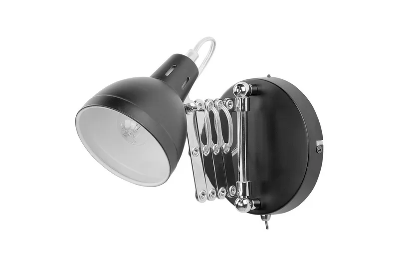 Klarve Vegglampe E14, Svart