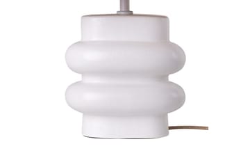 Kulsa Bordlampe 42 cm E27 - Hvit/Beige - Belysning - Innendørsbelysning & Lamper - Soveromslampe - Sengelamper - Nattbordslampe stående