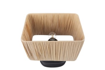 Kulsa Bordlampe 42 cm E27 - Svart/Natur - Belysning - Innendørsbelysning & Lamper - Soveromslampe - Sengelamper - Nattbordslampe stående