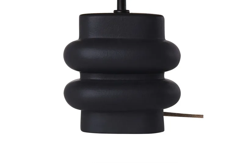 Kulsa Bordlampe 42 cm E27 - Svart/Natur - Belysning - Innendørsbelysning & Lamper - Soveromslampe - Sengelamper - Nattbordslampe stående